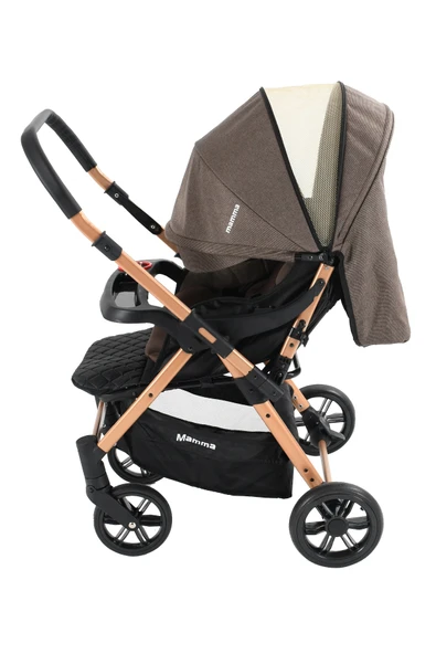 Mamma Alfa 6 in 1 Yeni Nesil Mama Tablalı Çift Yönlü Bebek Arabası - 6