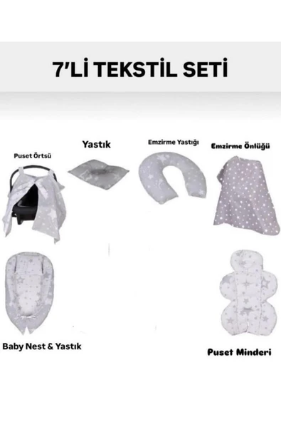 TURHAN BEBE Yeni Doğan ZOODİ ENERJİ Lüx Çeyiz Seti - 4