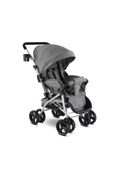 TURHAN BEBE Çift Yönlü Geniş Sepetli Bebek Arabası ürün görseli