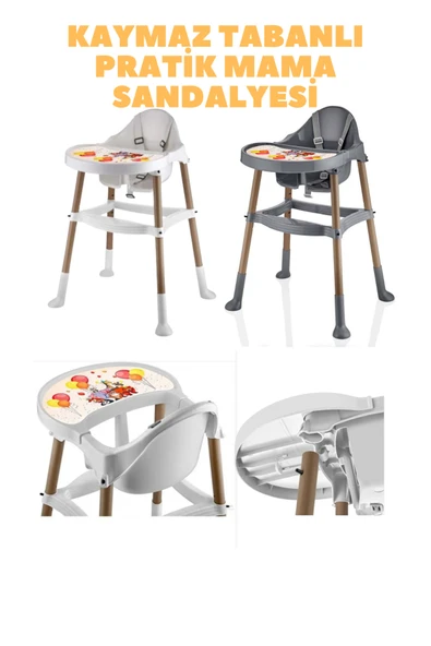 TURHAN BEBE Yeni Doğan Çeyiz Bebek Arabası+Puset+Park Beşik+Yürüteç+Ana Dizi+Oyun Halısı+Mama Sandal.+Baby Nest - 5