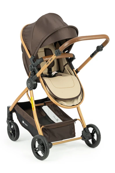 QUARD Promax Travel Sistem Bebek Arabası Gold-Antrasit - Resim 2