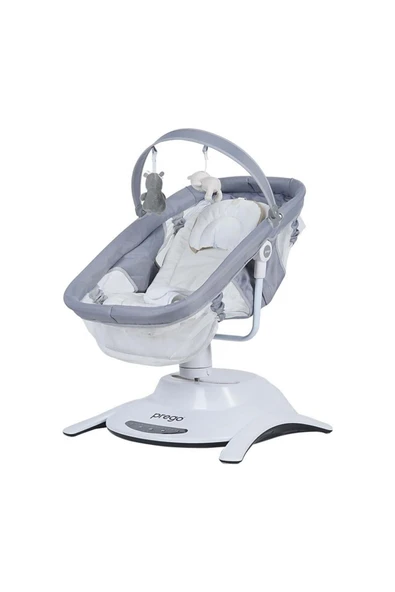 Prego Yummy Portbebeli Elektrikli Beşik Gri 4086p - 2