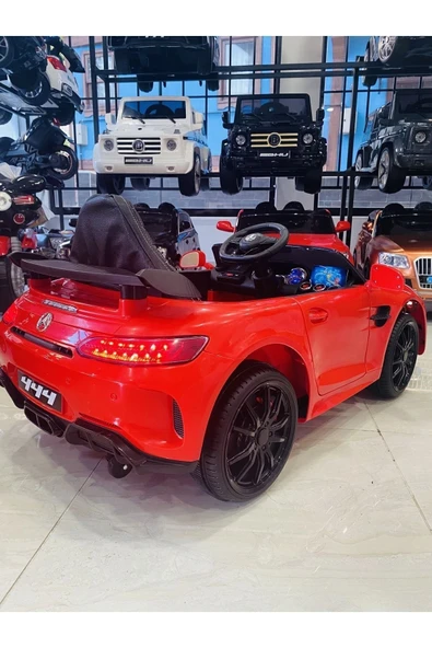 MERCEDES Turhan Bebe 12 Volt Uzaktan Kumandalı Gt Akülü Araba 0-5 Yaş - 5