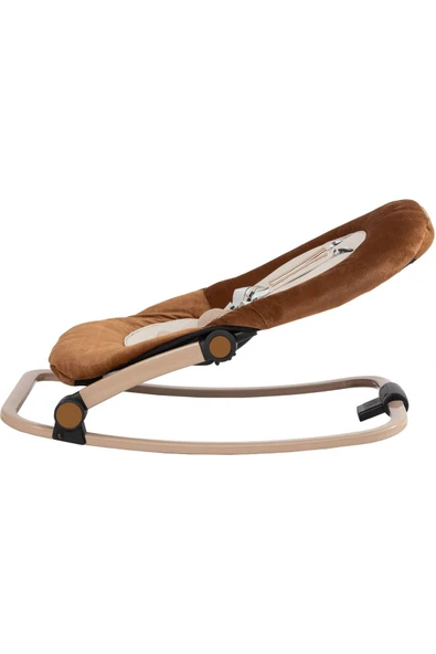 TURHAN BEBE Pamuklu Kumaş Oyuncaklı Sallanır Sabitlenir Katlanır Ana Kucağı Beşik - 4