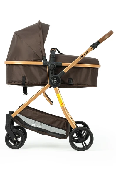 QUARD Promax Travel Sistem Bebek Arabası Gold-Antrasit - Resim 3