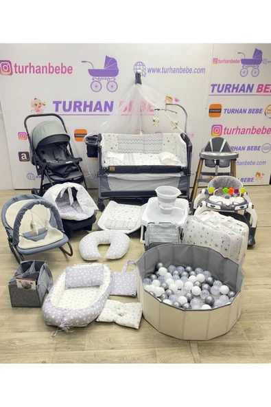 TURHAN BEBE Yeni Doğan TWETEER MAXİMA Lüx Bebek Çeyiz Seti (30 PARÇA)