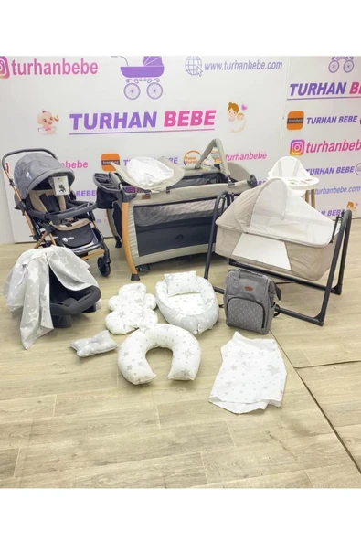 TURHAN BEBE Yeni Doğan PREMİUM Lüx Bebek Çeyiz Seti