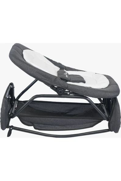TURHAN BEBE Çift Yönlü Sallanır Sabitlenir Cibinlikli Geniş Sepetli Anne Yanı Ana Dizi Ana Kucağı Beşik - 4