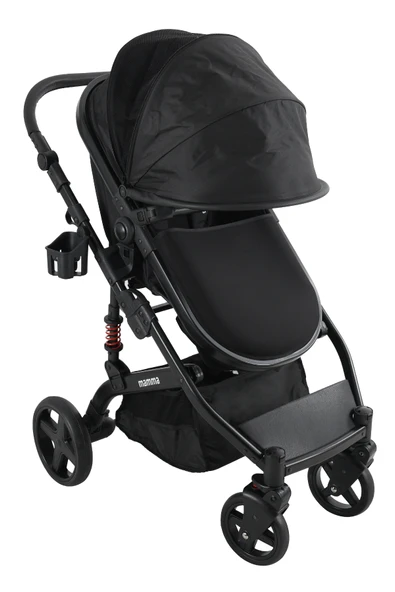Mamma Grande 6 in 1 Yeni Nesil Mama Tablalı Çift Yönlü Amortisörlü Travel Sistem Bebek Arabası - 3