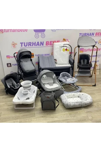 TURHAN BEBE Yeni Doğan SAFARİ Lüx Bebek Çeyiz Seti 16 (PARÇA)