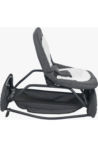 TURHAN BEBE Çift Yönlü Sallanır Sabitlenir Cibinlikli Geniş Sepetli Anne Yanı Ana Dizi Ana Kucağı Beşik - 2