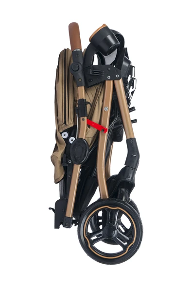 TURHAN BEBE Yeni Nesil 2024 Çift Yönlü Boy Ayarlı Geniş Sepetli Bebek Arabası + Kışlık Ayak Örtüsü Hediye - Resim 2