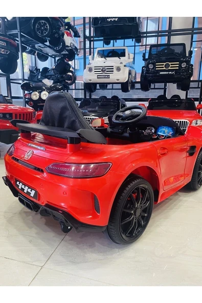MERCEDES Turhan Bebe 12 Volt Uzaktan Kumandalı Gt Akülü Araba 0-5 Yaş - 6