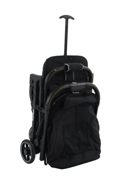 TURHAN BEBE Yeni Nesil Tek Elle Kapanır Kabin Boy Bebek Arabası Kışlık Ayak Örtüsü Çantası Yağmurluk Hediye ürün görseli 1