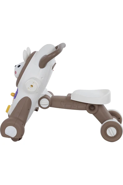 TURHAN BEBE Bebeğiniz Için Üç Farklı Pozisyon Da Ayarlanabilir Ilk Adım Araba Müzikli Bluetooht Özellikli - 4