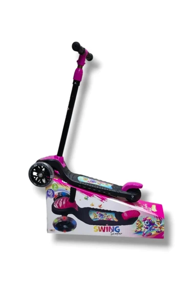 TURHAN BEBE 3 Tekerlekli Led Işıklı Çocuk Scooter - 2