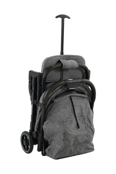 TURHAN BEBE Uçak Kabin Bagaj Kabin Boy Bebek Arabası Kışlık Ayak Örtüsü Yağmurluk Taşıma Çantası Hediye - 2