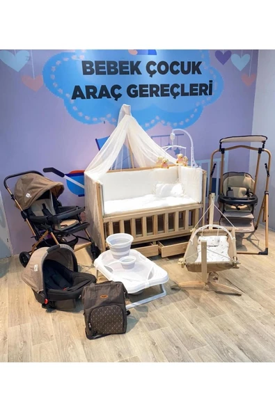 TURHAN BEBE YENİ DOĞAN BUKKA BEBEK ÇEYİZ SETİ - 1