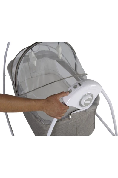 Sunny Baby 9146-ıı Yeni Caretta Elektrikli Otomatik Sallanır Beşik Bej - 5