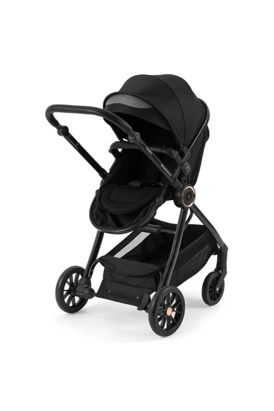 Comfy Luxury Süspansiyonlu Travel Sistem Bebek Arabası "oto Koltuklu Taşıma Puset" Siyah - Resim 3