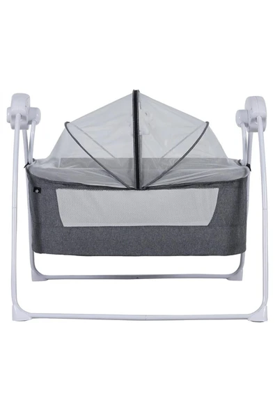 Sunny Baby Yeni Sezon Poky 9146 Caretta Elektrikli Ve Pilli Otomatik Sallanan Bebek Beşik - 2