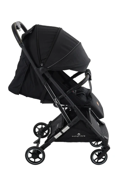 TURHAN BEBE Yeni Nesil Tek Elle Kapanır Kabin Boy Bebek Arabası Kışlık Ayak Örtüsü Çantası Yağmurluk Hediye - Resim 2