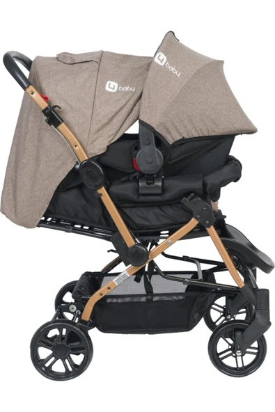 LİA BEBEK 4 Baby Çift Yönlü Travel Sistem Bebek Arabası Ayak Örtüsü Hediye Ilkadım Bebe - Resim 2