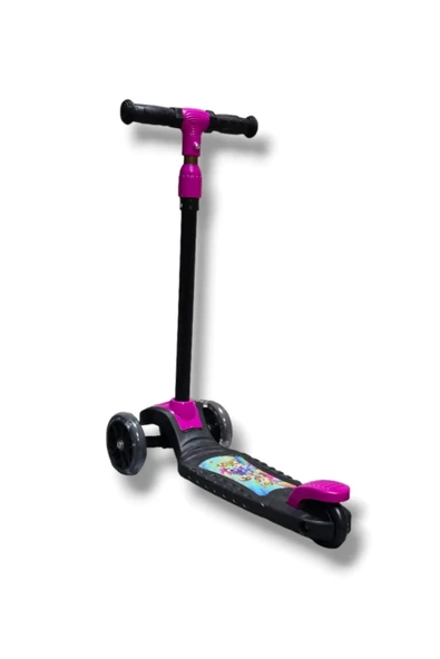 TURHAN BEBE 3 Tekerlekli Led Işıklı Çocuk Scooter - 5