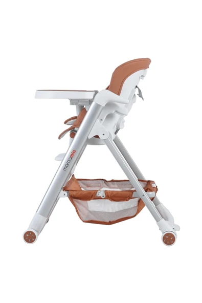 TURHAN BEBE Asansörlü Tekerlekli Ekstra Mama Tepsili Katlanır Mama Sandalyesi - 3