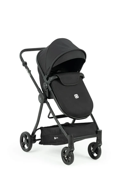 QUARD Seyahat Sistem Taşıma Pusetli Bebek Arabası Gri - Resim 2
