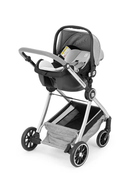 QUARD Mamma Life Seyahat Sistem Bebek Arabası Ve Oto Koltuğu Siyah - Resim 2