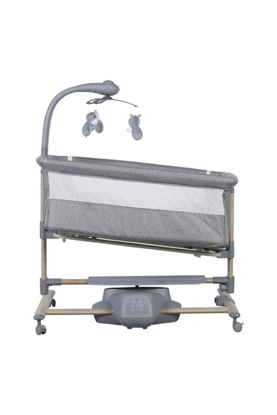 Prego Carmela Anne Yanı Elektrikli Uzaktan Kumandalı Dönenceli Beşik - 4