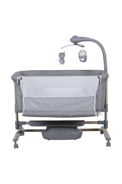 Prego Carmela Anne Yanı Elektrikli Uzaktan Kumandalı Dönenceli Beşik - 2