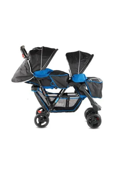 BabyHope Baby Hope P-738 Ikiz Puset Bebek Arabası (arka Arkaya - 2