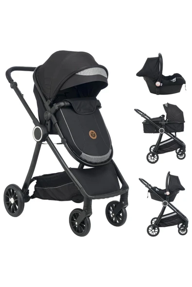 Mamma Range Çift Yönlü 6 In 1 Yeni Nesil Travel Sistem Bebek Arabası ürün görseli