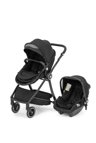 QUARD 4'lü Set / Comfy Life Seyahat Sistem Bebek Arabası / Oto Koltuğu / Bebek Bakım Çantası / Yağmurluk - Resim 7