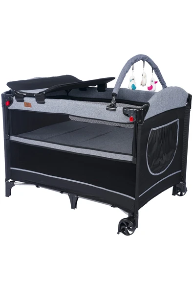 Mamma Moli Anne Yanı Park Yatak Beşik 70 X 110 Cm. ( Pamuk Yatak Hediyeli ) - 3