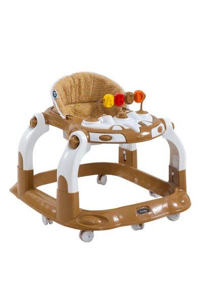 abalam Turhan Bebe Oyuncaklı Müzikli 3 Kademeli Örümcek Bebek Yürüteci Koltuklu