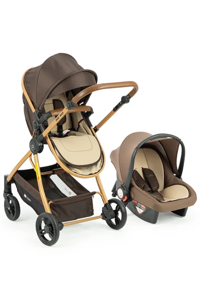 TURHAN BEBE Travel Sistem Bebek Arabası Sallanır Taşıma Puset ürün görseli