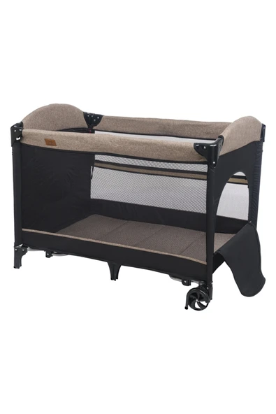 Mamma Ultimate Anne Yanı Organizerli Dönenceli Park Yatak Beşik 70 x 110 cm. - 4