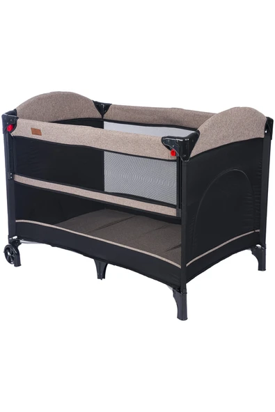 Mamma Moli Anne Yanı Park Yatak Beşik 70 X 110 Cm. ( Sünger Yatak Hediyeli ) - 5