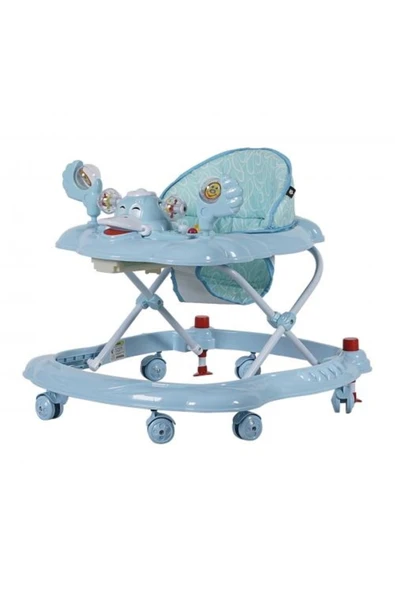 TURHAN BEBE 3 Kademeli Müzikli Oyuncaklı Yürüteç
