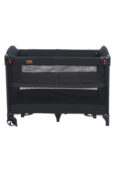 Mamma Ultimate Anne Yanı Organizerli Dönenceli Park Yatak Beşik 70 x 110 cm. - 7