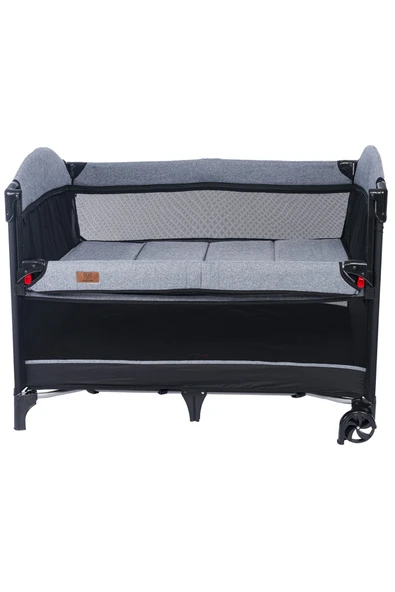 Mamma Moli Anne Yanı Park Yatak Beşik 70 X 110 Cm. ( Pamuk Yatak Hediyeli ) - 4