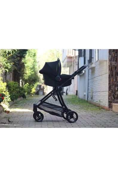 QUARD Comfy Seyahat Sistem Taşıma Pusetli Bebek Arabası - 5