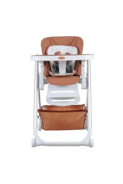 TURHAN BEBE Asansörlü Tekerlekli Ekstra Mama Tepsili Katlanır Mama Sandalyesi - 2