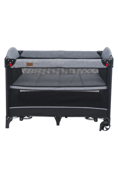 Mamma Ultimate Anne Yanı Organizerli Dönenceli Park Yatak Beşik 70 x 110 cm. - 7