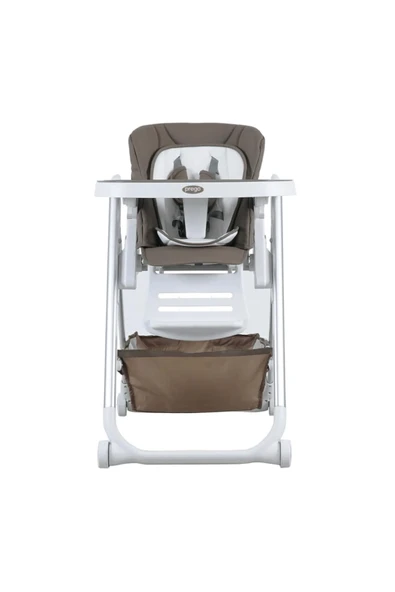 Prego Asansörlü Tekerlekli Ekstra Mama Tepsili Katlanır Mama Sandalyesi - 2