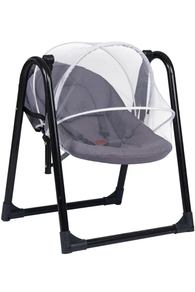 TURHAN BEBE salıncak ana kucağı kolik bebek salıncağı ev tipi salıncak beşik hamak cibinlik - 4