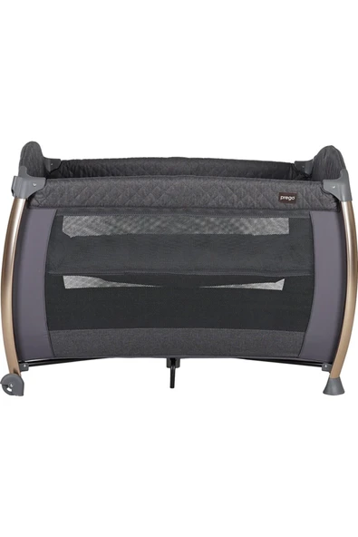 Prego Siyah 8038 Panama 75x110 Bebek Oyun Parkı Yatak Beşik - 3